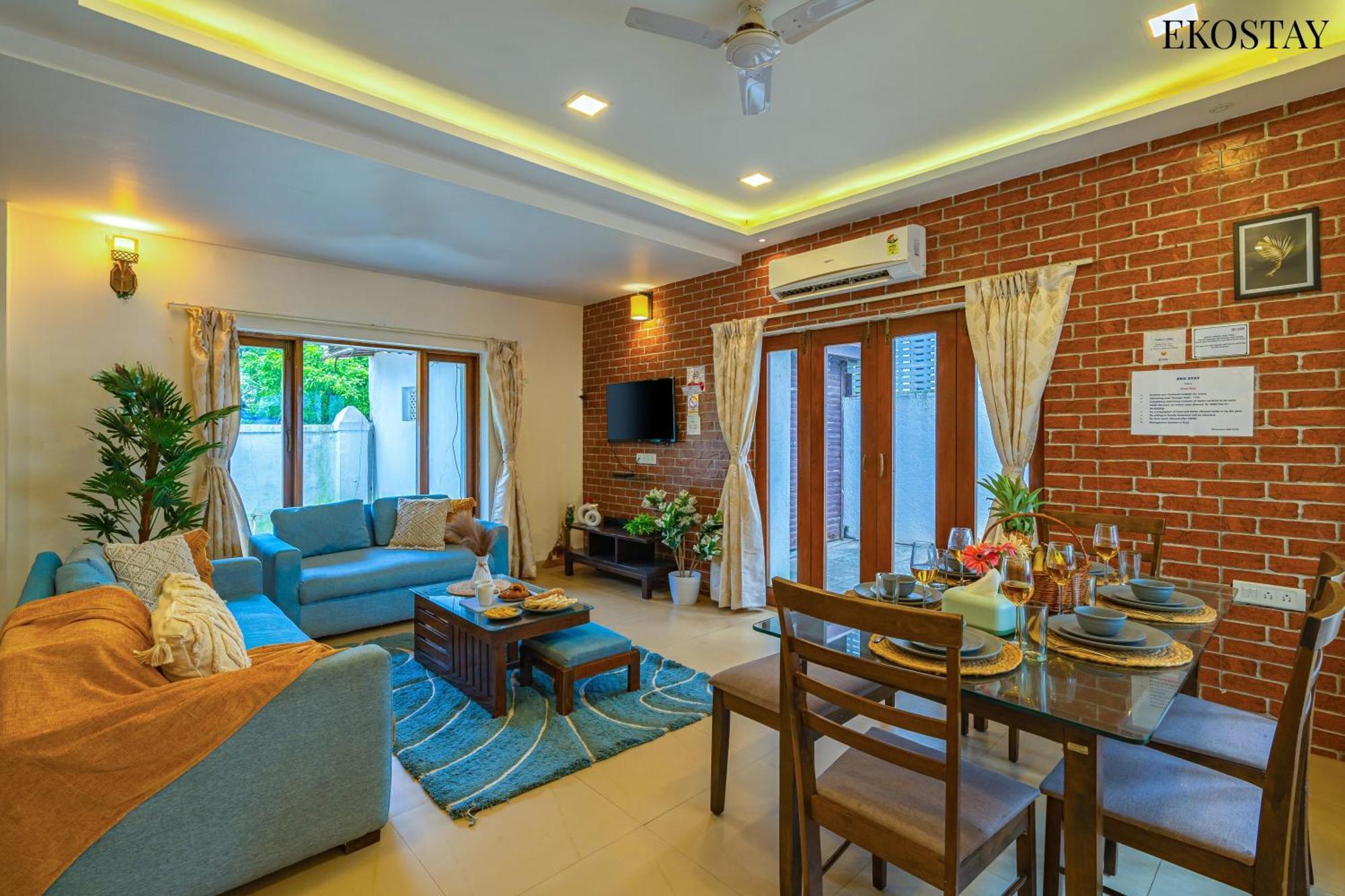 Eko Stay - Solace Villa I Charming Villa Close To Candolim Beach 外观 照片