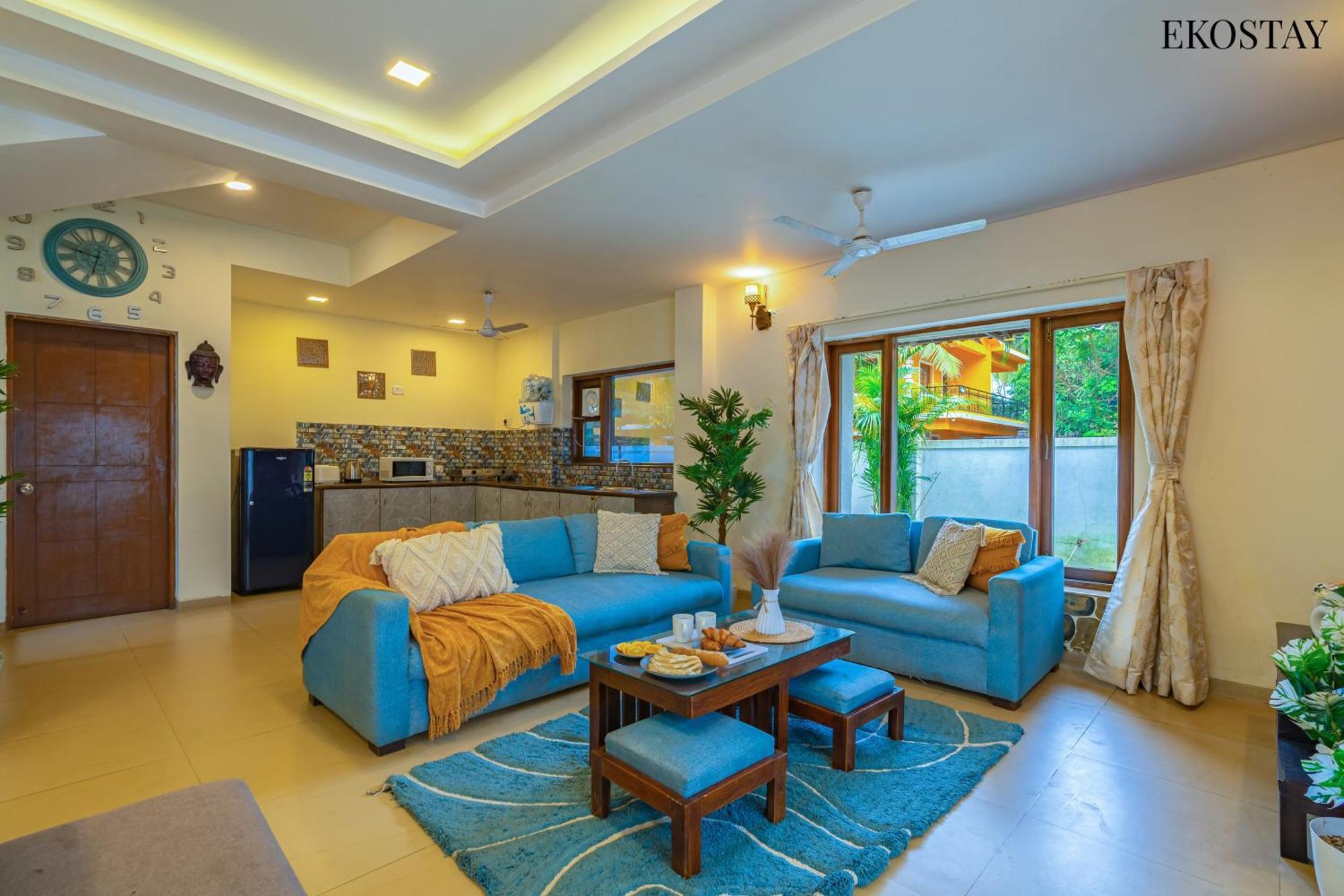 Eko Stay - Solace Villa I Charming Villa Close To Candolim Beach 外观 照片