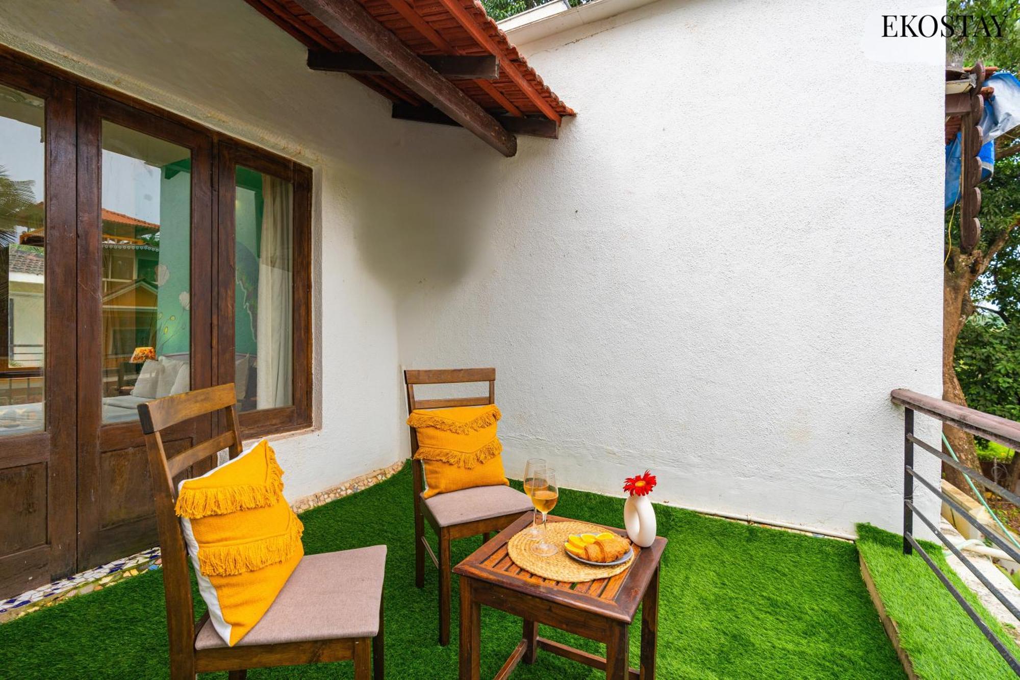 Eko Stay - Solace Villa I Charming Villa Close To Candolim Beach 外观 照片