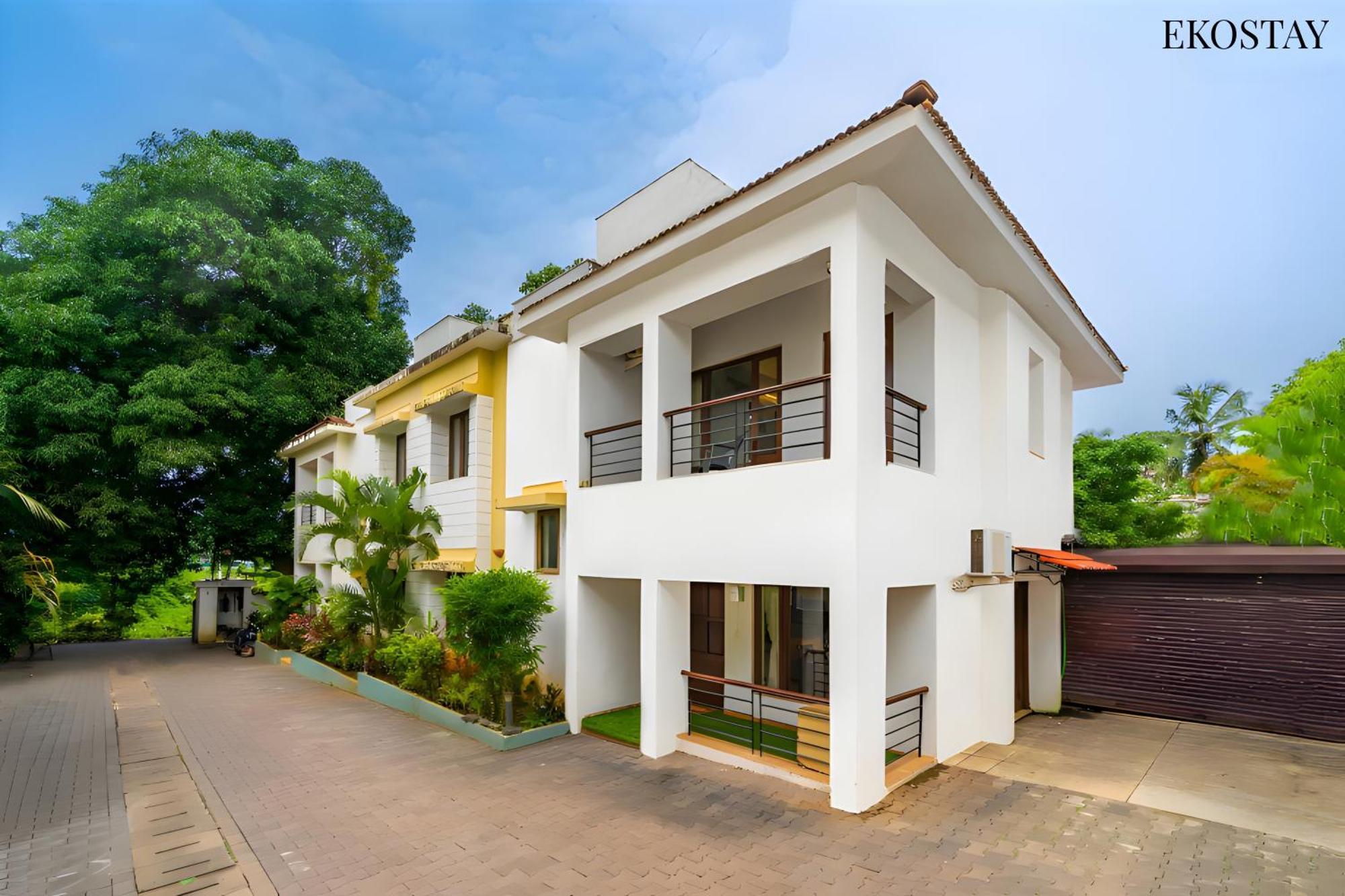 Eko Stay - Solace Villa I Charming Villa Close To Candolim Beach 外观 照片