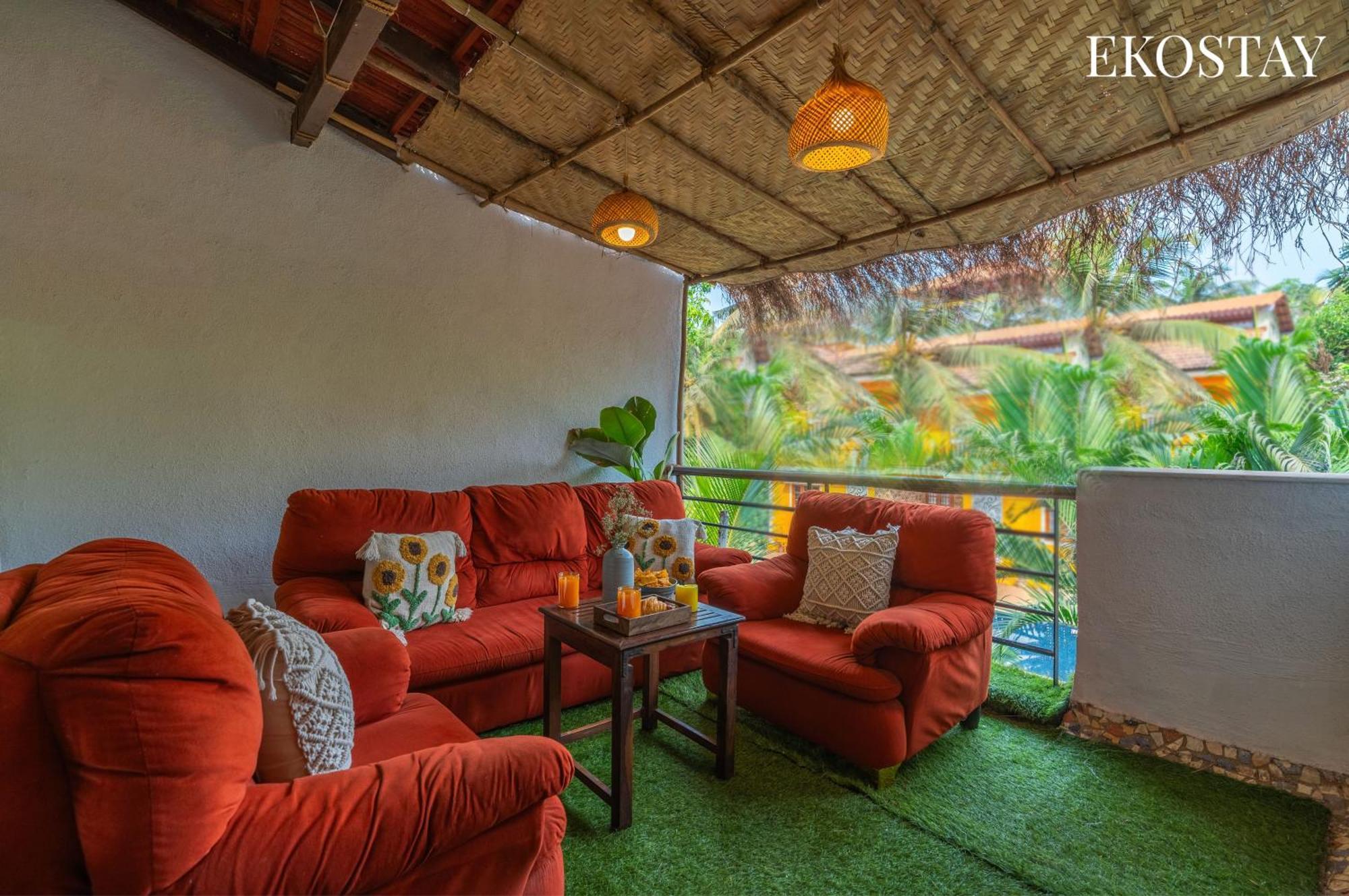 Eko Stay - Solace Villa I Charming Villa Close To Candolim Beach 外观 照片