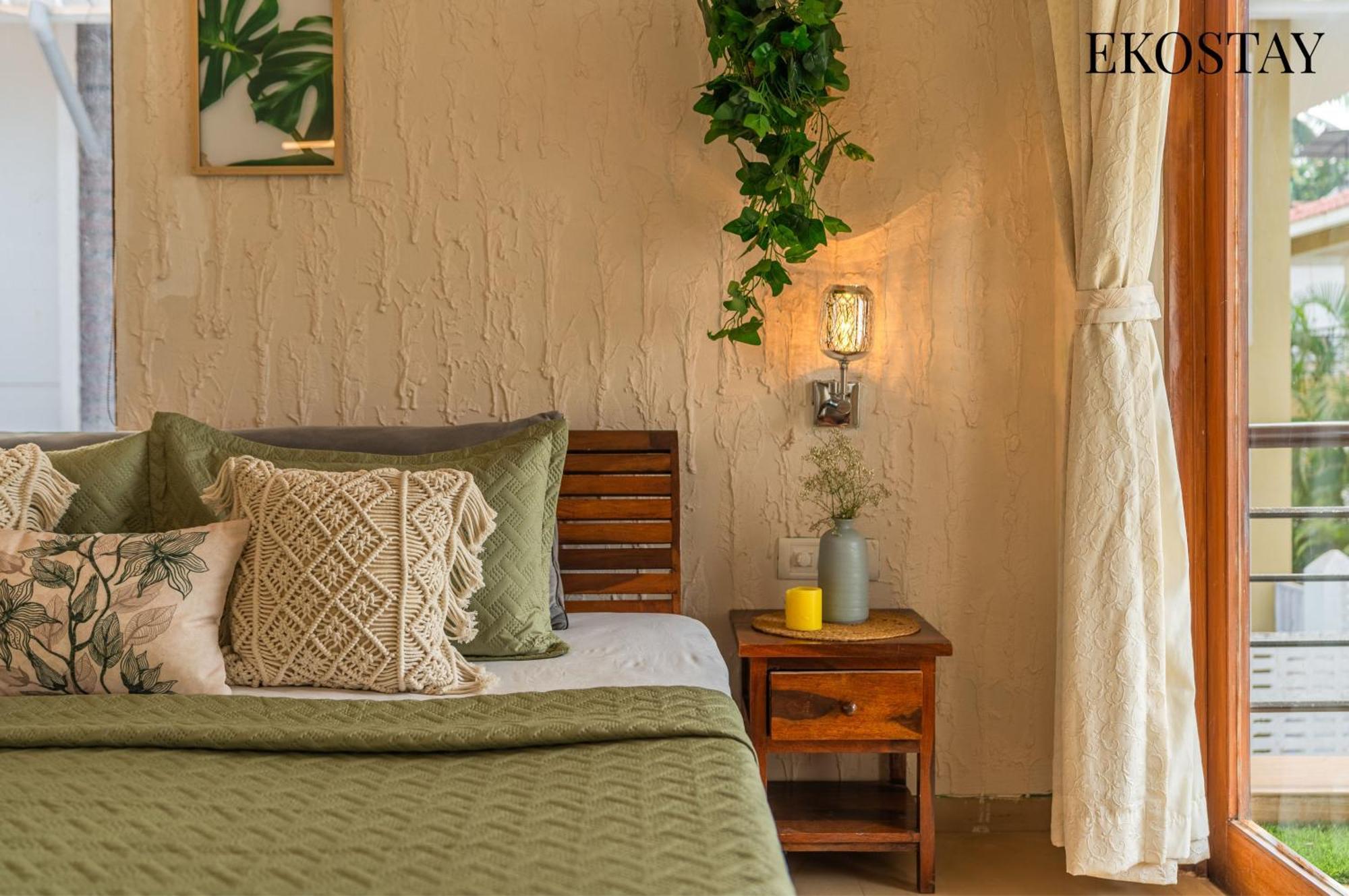 Eko Stay - Solace Villa I Charming Villa Close To Candolim Beach 外观 照片