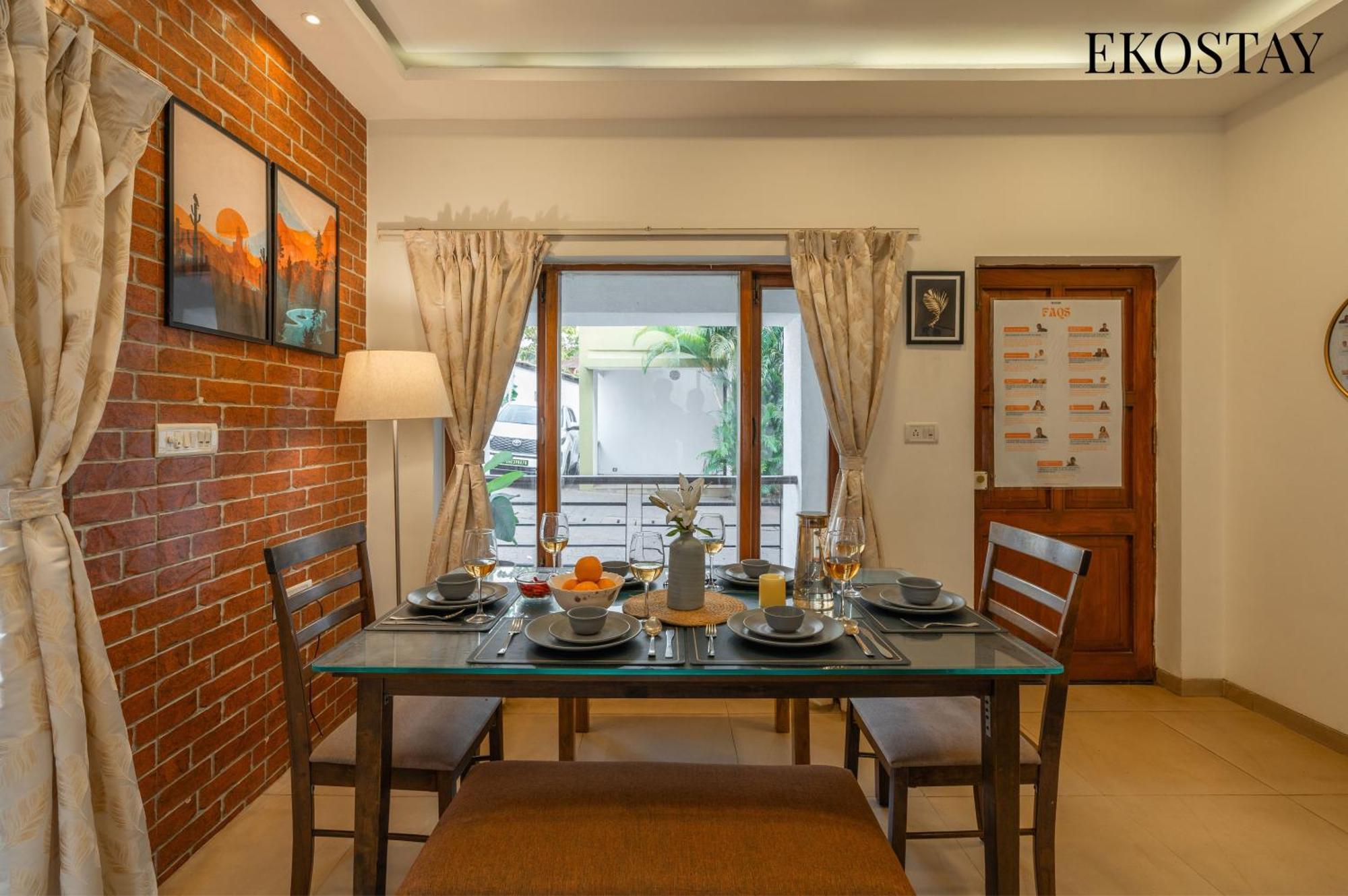 Eko Stay - Solace Villa I Charming Villa Close To Candolim Beach 外观 照片