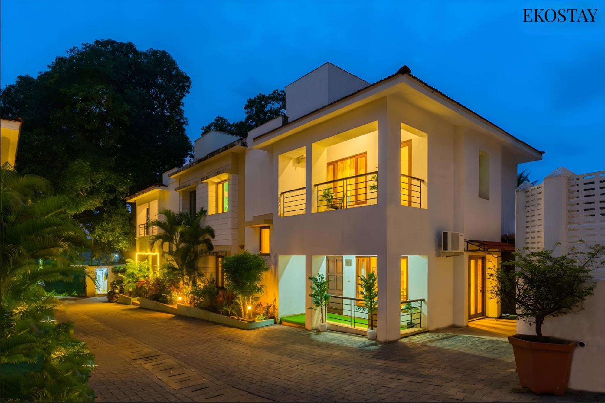 Eko Stay - Solace Villa I Charming Villa Close To Candolim Beach 外观 照片