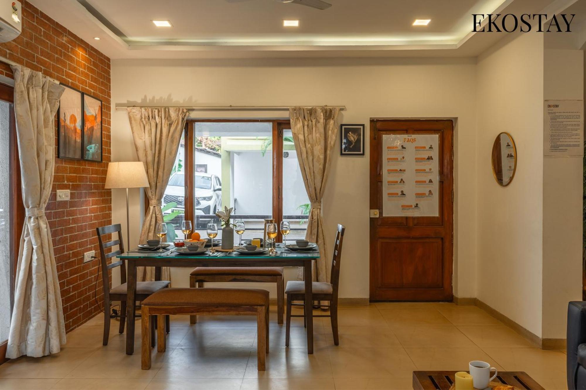 Eko Stay - Solace Villa I Charming Villa Close To Candolim Beach 外观 照片