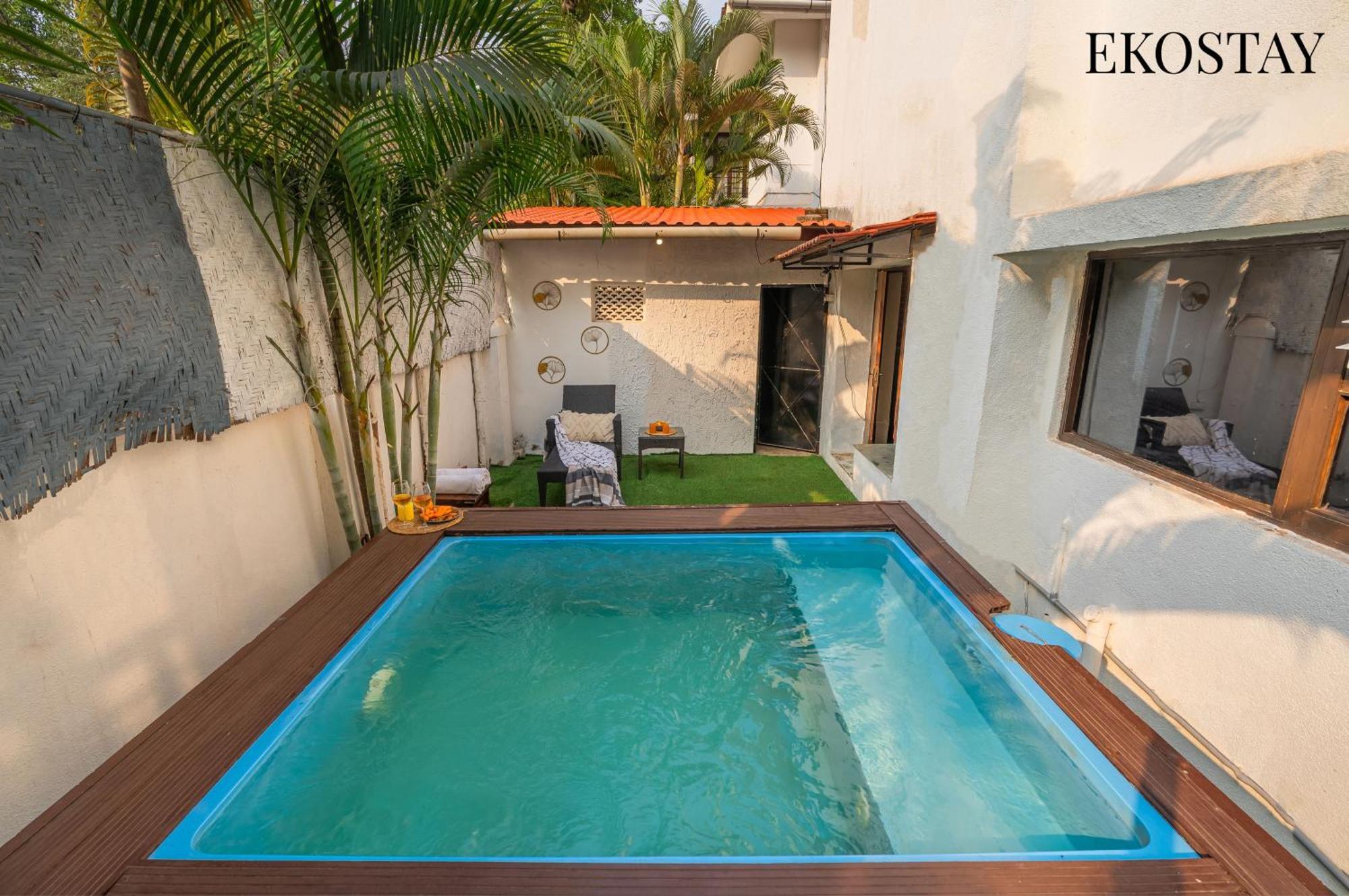 Eko Stay - Solace Villa I Charming Villa Close To Candolim Beach 外观 照片